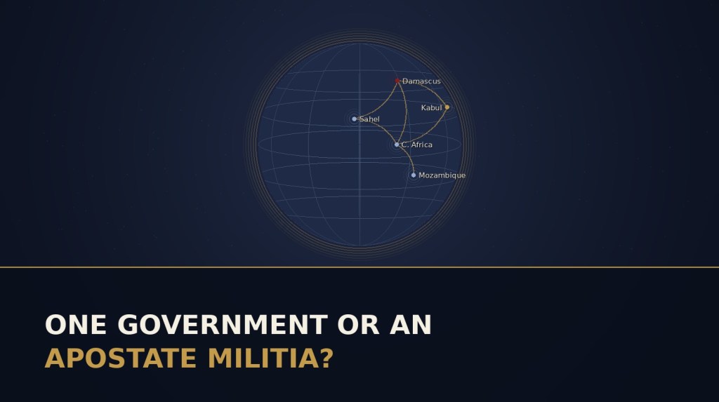 One Government or an Apostate&nbsp;Militia?